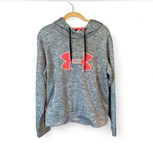 Under Armour hot pink and Gray Hoodie